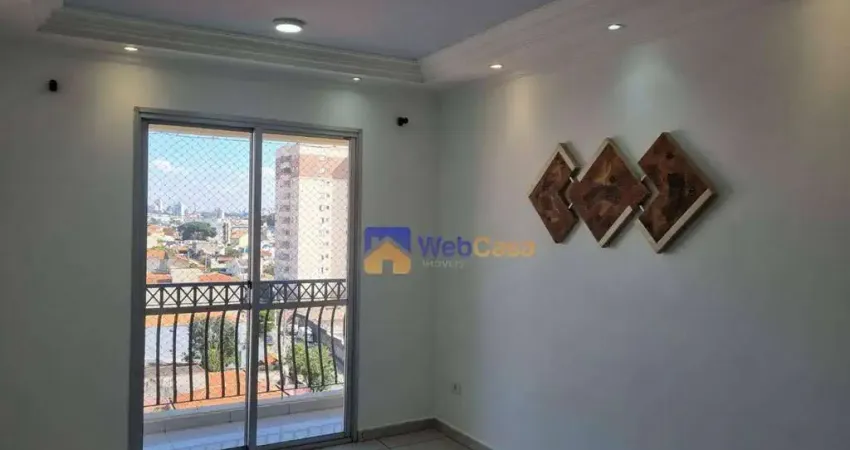 Apartamento com 3 dormitórios para alugar, 72 m² por R$ 2.894/mês - Vila Domitila - São Paulo/SP