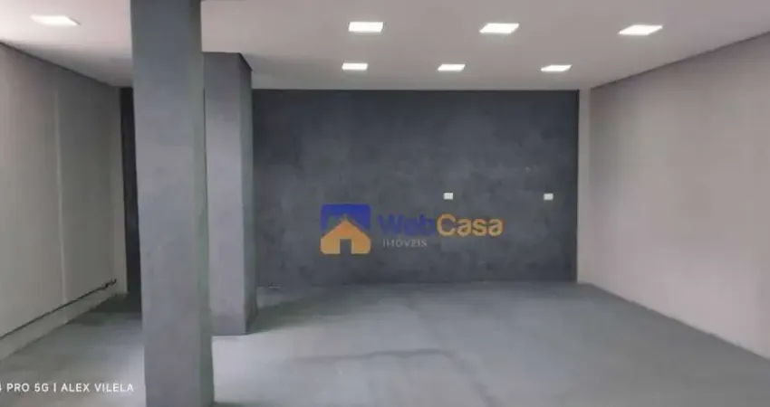 Salão para alugar, 120 m² por r$ 2.500/mês - fazenda caguaçu - são paulo/sp