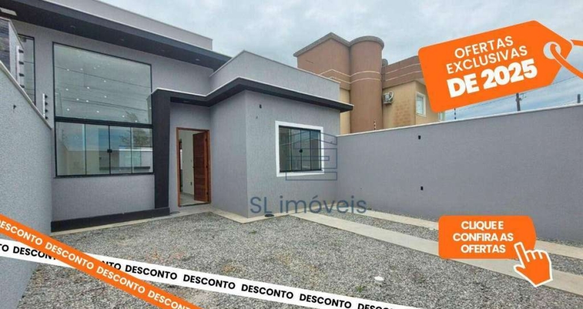 Casa à venda, 53 m² por R$ 315.000,00 - Enseada das Gaivotas - Rio das Ostras/RJ