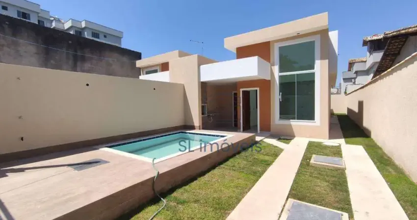 Casa com 3 dormitórios à venda, 105 m² por R$ 550.000 - Village Rio das Ostras - Rio das Ostras/RJ