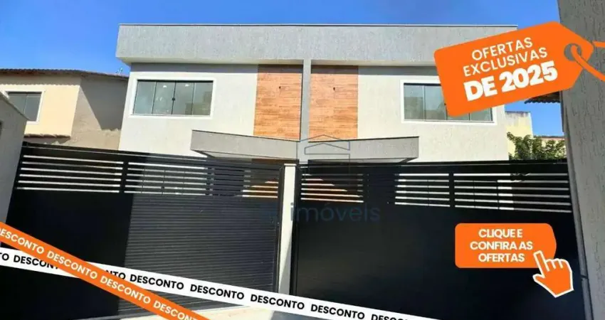 Casa com 3 dormitórios à venda, 92 m² por R$ 480.000,00 - Village Rio das Ostras - Rio das Ostras/RJ
