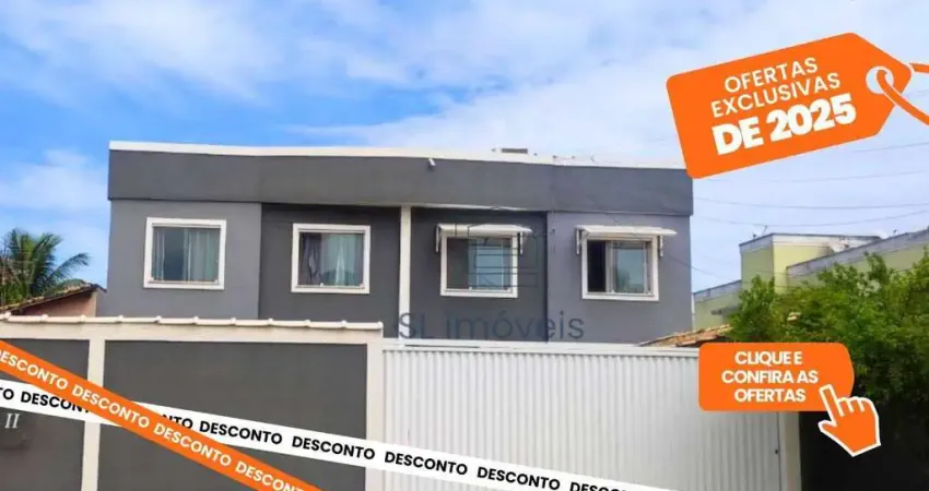 Apartamento com 2 dormitórios à venda, 63 m² por R$ 240.000,00 - Enseada das Gaivotas - Rio das Ostras/RJ