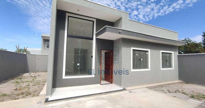 Casa com 3 dormitórios à venda, 80 m² por R$ 420.000 - Enseada das Gaivotas - Rio das Ostras/RJ