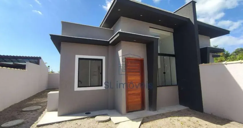 Casa com 2 dormitórios à venda, 54 m² por R$ 320.000,00 - Enseada das Gaivotas - Rio das Ostras/RJ