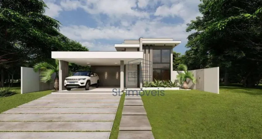 SL Imóveis apresenta com exclusividade: Casa moderna e sofisticada no Condomínio Viverde 1 – 180m² de puro design e conforto