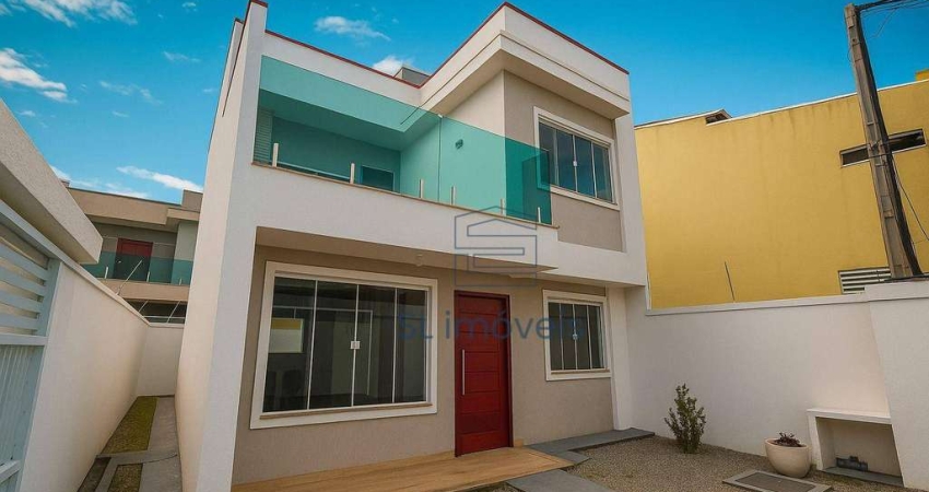 Casa com 3 dormitórios à venda, 110 m² por R$ 550.000 - Ouro Verde - Rio das Ostras/RJ