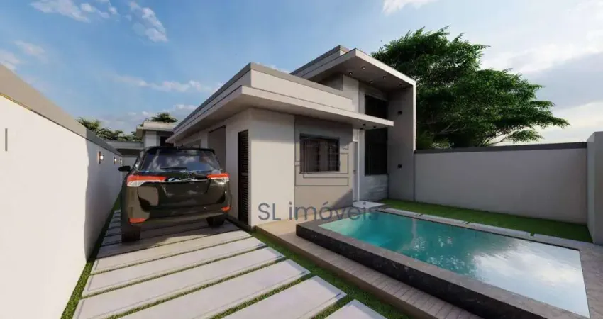 Casa com 3 dormitórios à venda, 73 m² por R$ 595.000 - Extensão do Bosque - Rio das Ostras/RJ