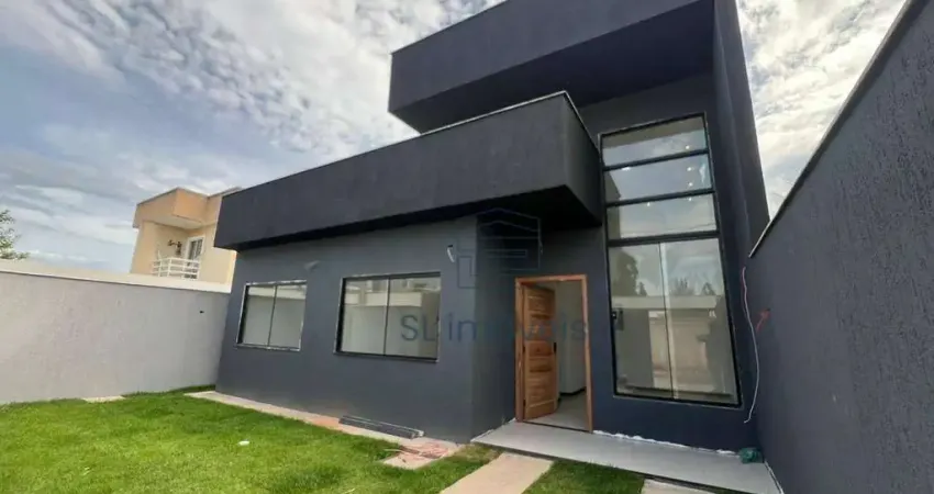 Casa linear com 3 quartos à venda no bairro enseada, rio das ostras