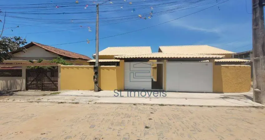 Casa linear com 65 m² 2 quartos sendo 1 suíte no bairro aquários cabo frio rj.