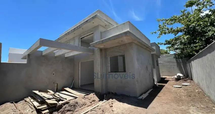 Casa linear com 2 quartos à venda no enseada das gaivotas, rio das ostras