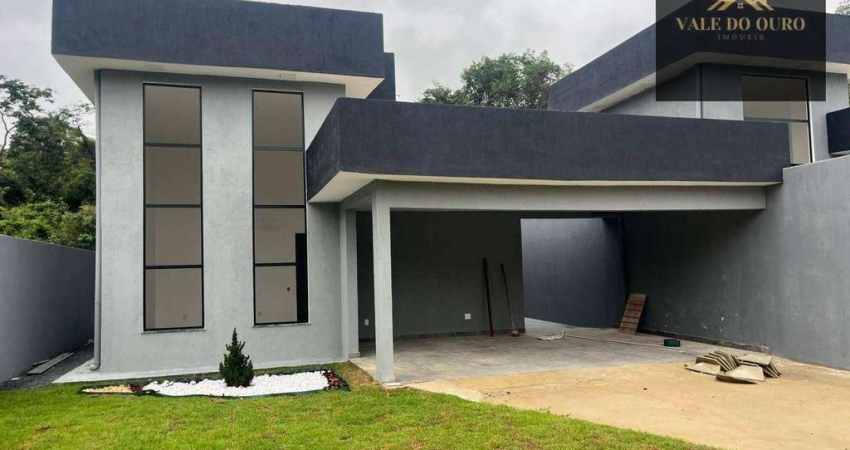 Casa com 3 dormitórios à venda, 180 m² por R$ 520.000 - Floresta Encantada - Esmeraldas/MG