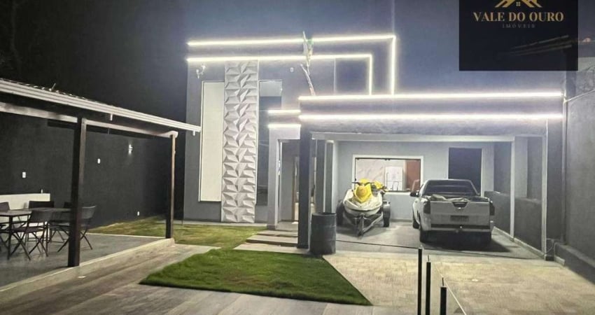 Casa com 3 dormitórios à venda, 180 m² por R$ 780.000 - Floresta Encantada - Esmeraldas/MG