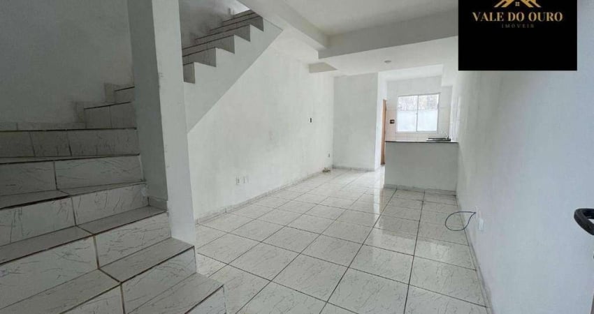 Casa com 2 dormitórios à venda, 70 m² por R$ 170.000 - Porto Seguro - Ribeirão das Neves/MG