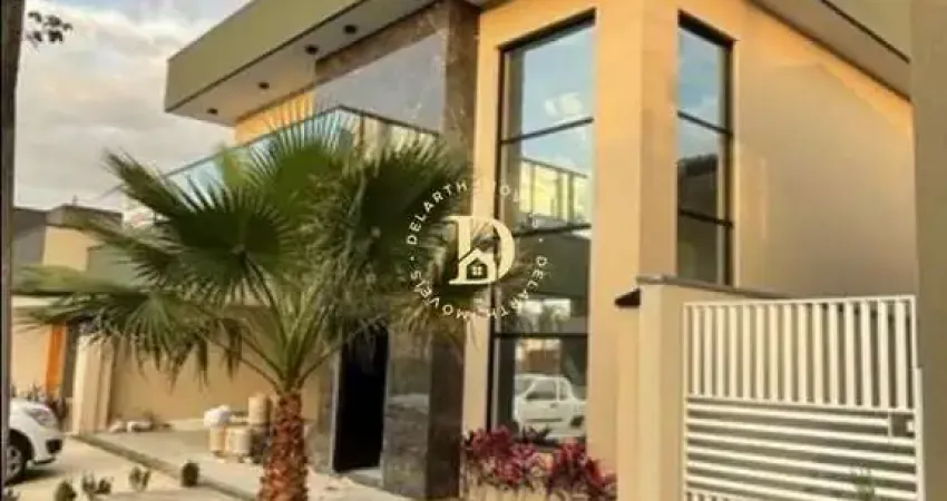 Sobrado de alto padrão - cond. terras do vale - caçapava - 3 suítes - 260m²