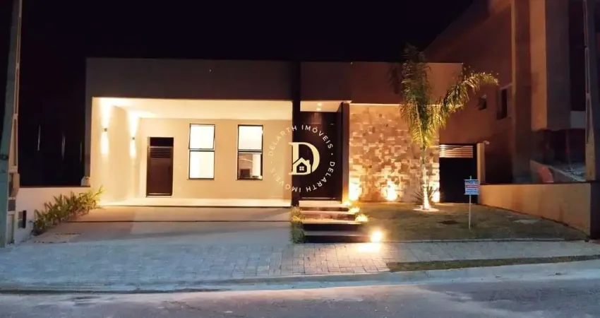 Casa em condomínio - res. santa mônica - caçapava - 3 dorms (2 suítes) - 227m²