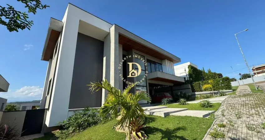 Sobrado de alto padrão - colinas do paratehy norte - 4 suítes - 429m²