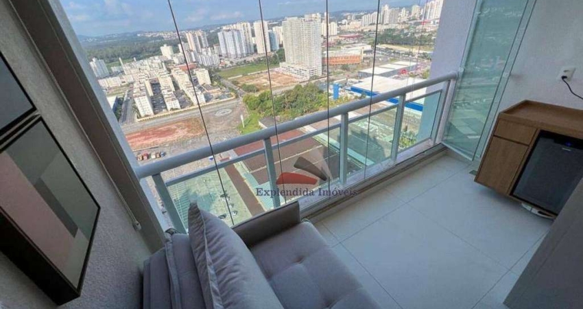 Apartamento com 1 dormitório à venda, 50 m² por R$ 550.000 - Vila Mogilar - Mogi das Cruzes/SP
