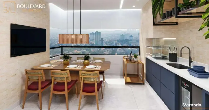 Apartamento para Venda em Santo André, Vila Valparaíso, 3 dormitórios, 1 suíte, 3 banheiros, 1 vaga