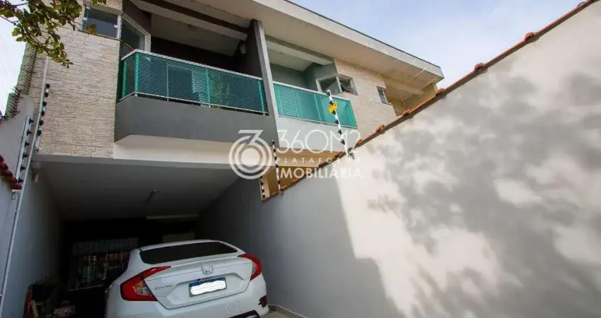 Casa para Venda em Santo André, Vila Linda, 3 dormitórios, 1 suíte, 3 banheiros, 2 vagas