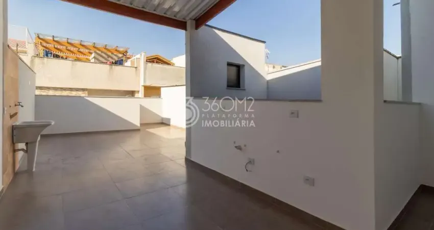 Cobertura para venda em santo andré, vila pires, 2 dormitórios, 1 suíte, 1 banheiro, 1 vaga