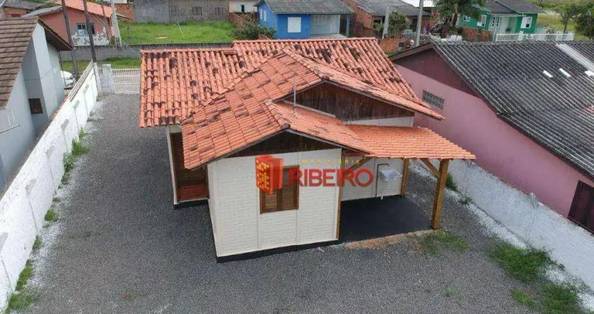 Casa Nova com 3 dormitórios à venda, 65 m² por R$ 264.900 - Erechim - Balneário Arroio do Silva/SC
