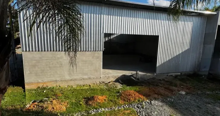 Amplo galpão pronto para uso em excelente localização no itinga em araquari