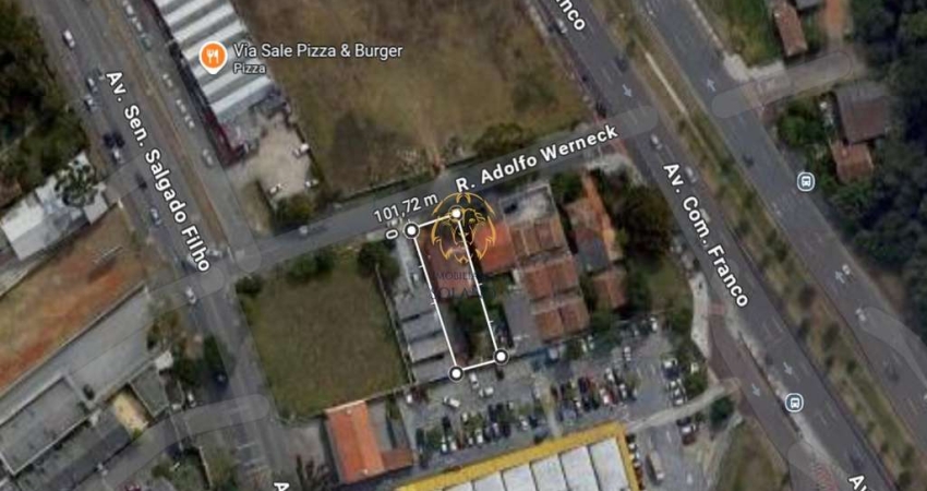 Terreno à venda na Afonso Werneck, 70, Uberaba, Curitiba