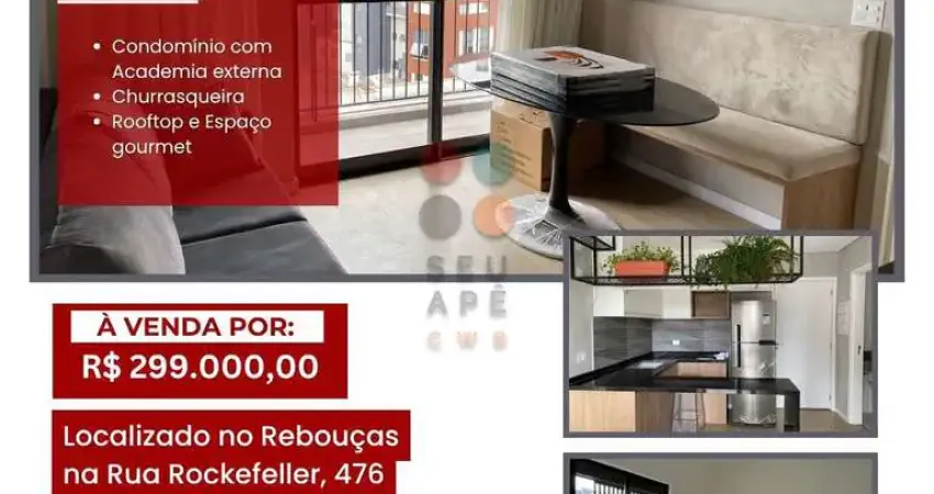 Kitnet / Stúdio à venda na Rua Rockefeller, 476, Rebouças, Curitiba