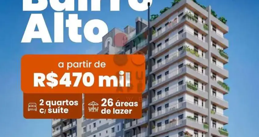 Apartamento com 2 quartos à venda na Rua José de Oliveira Franco, 236, Bairro Alto, Curitiba