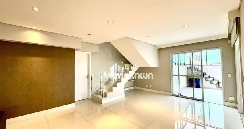 Cobertura com 4 dormitórios à venda, 345 m² por r$ 5.300.000,00 - jardim anália franco - são paulo/sp