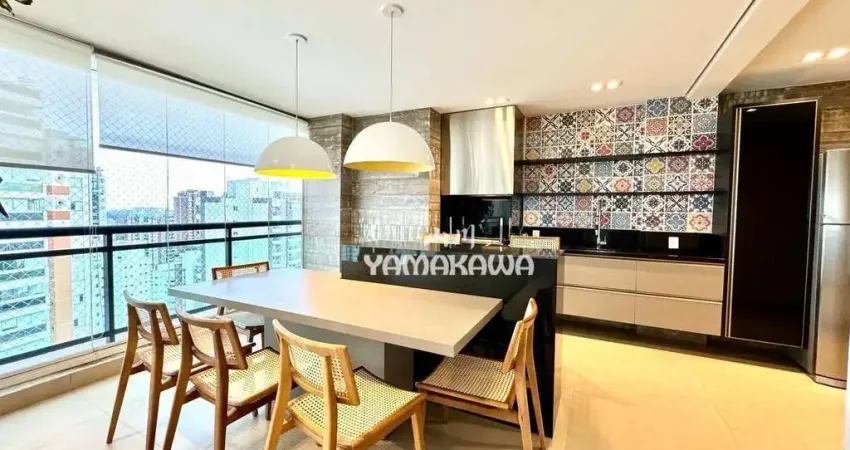 Cobertura com 4 dormitórios à venda, 345 m² por R$ 5.300.000,00 - Jardim Anália Franco - São Paulo/SP