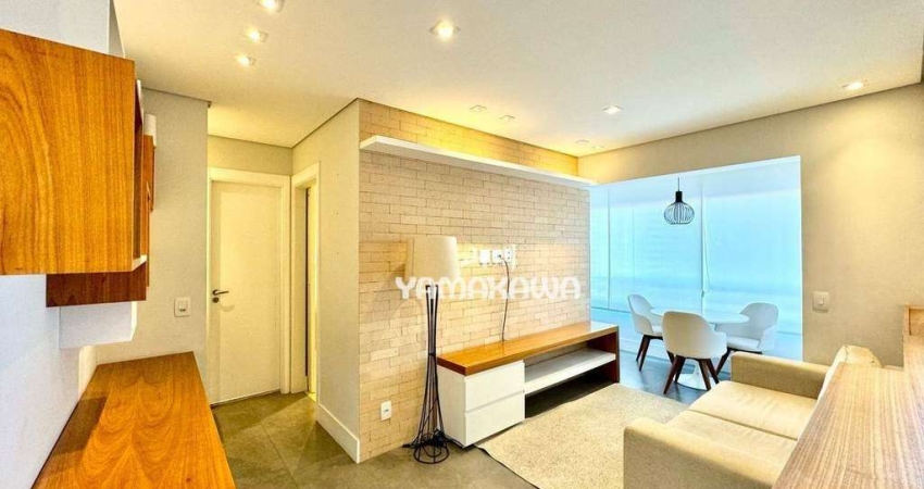 Apartamento com 1 dormitório à venda, 48 m² por R$ 535.000,00 - Tatuapé - São Paulo/SP