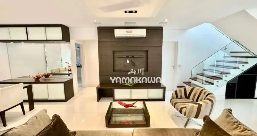 Cobertura com 3 dormitórios à venda, 348 m² por r$ 5.000.000,00 - jardim anália franco - são paulo/sp