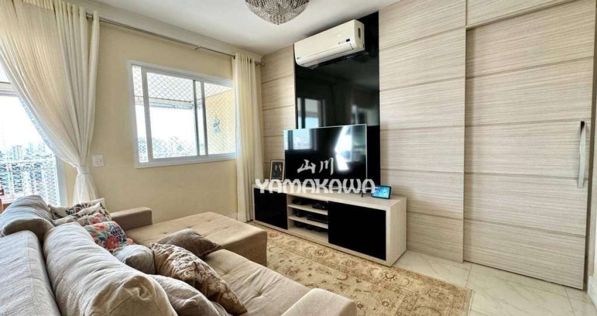 Apartamento com 2 dormitórios à venda, 92 m² por R$ 1.200.000,00 - Jardim Anália Franco - São Paulo/SP