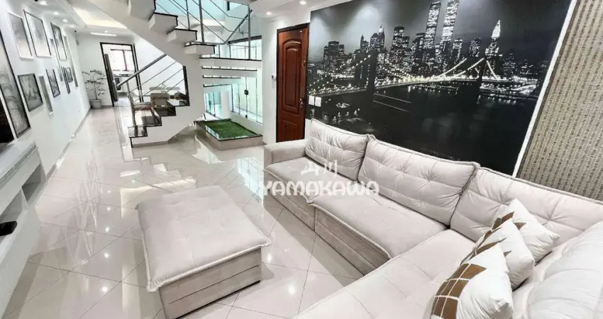 Sobrado com 3 dormitórios à venda, 233 m² por R$ 2.500.000,00 - Jardim Anália Franco - São Paulo/SP