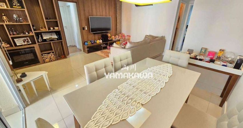 Apartamento com 3 dormitórios à venda, 106 m² por R$ 1.280.000,00 - Tatuapé - São Paulo/SP