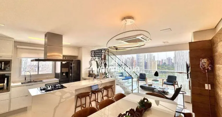 Cobertura com 4 dormitórios à venda, 222 m² por R$ 3.200.000,00 - Jardim Anália Franco - São Paulo/SP
