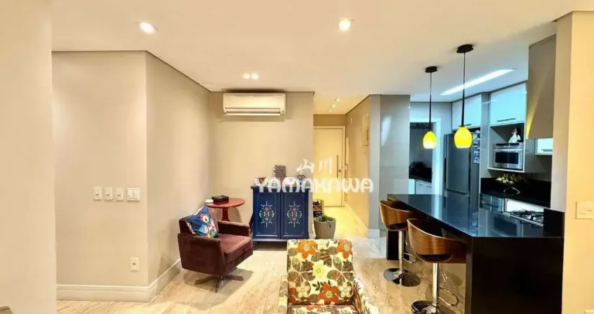 Apartamento com 2 dormitórios à venda, 82 m² por R$ 1.300.000,00 - Tatuapé - São Paulo/SP