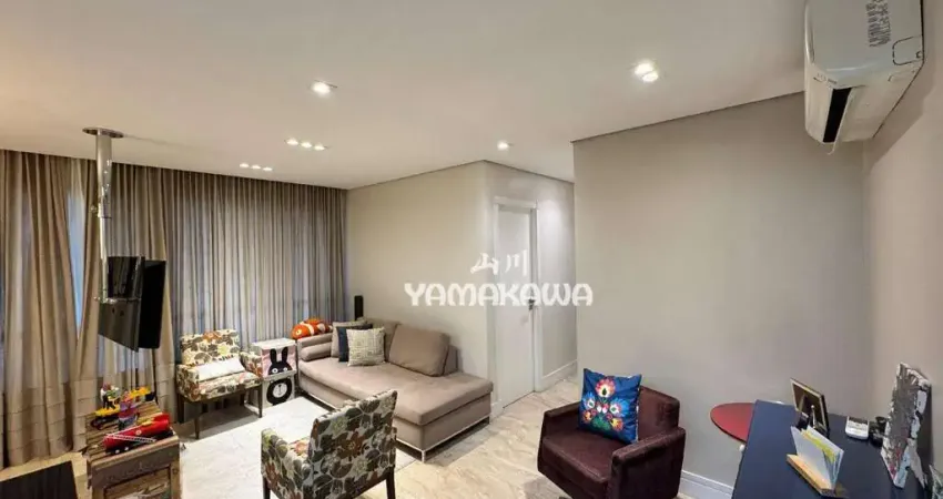 Apartamento com 2 dormitórios à venda, 82 m² por r$ 1.300.000,00 - tatuapé - são paulo/sp