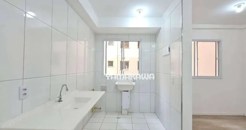Apartamento com 2 dormitórios para alugar, 44 m² por R$ 1.100,00/mês - Itaquera - São Paulo/SP