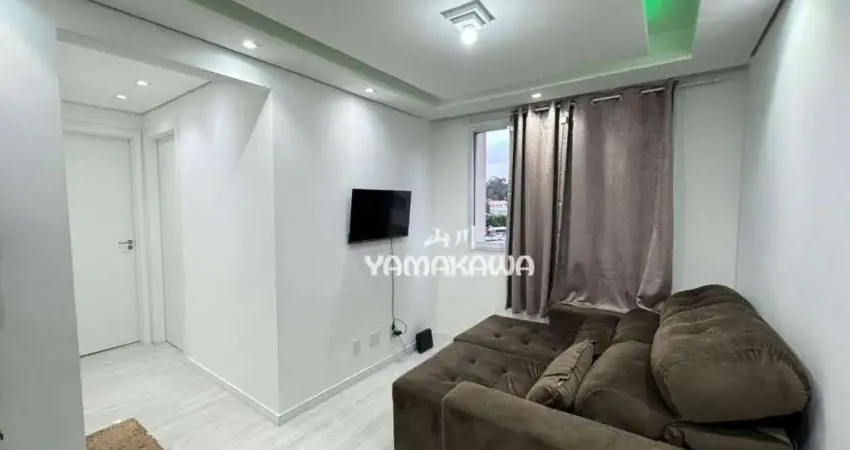 Apartamento com 2 dormitórios para alugar, 44 m² por r$ 1.495,00/mês - itaquera - são paulo/sp