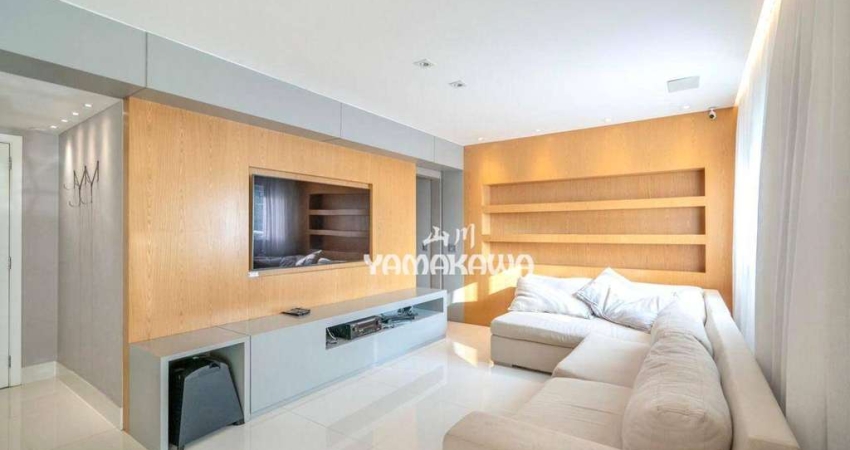 Apartamento com 4 dormitórios à venda, 171 m² por R$ 3.500.000,00 - Jardim Anália Franco - São Paulo/SP