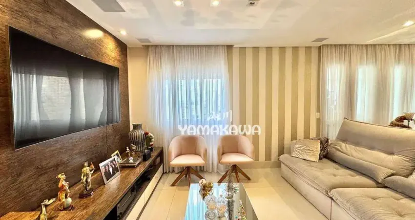 Apartamento com 3 dormitórios à venda, 171 m² por r$ 2.690.000,00 - tatuapé - são paulo/sp