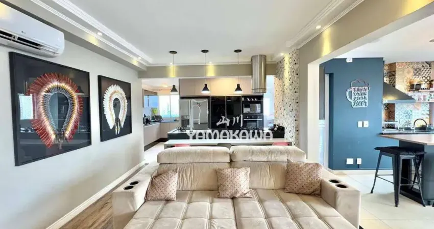 Apartamento com 3 dormitórios à venda, 127 m² por r$ 2.120.000,00 - tatuapé - são paulo/sp