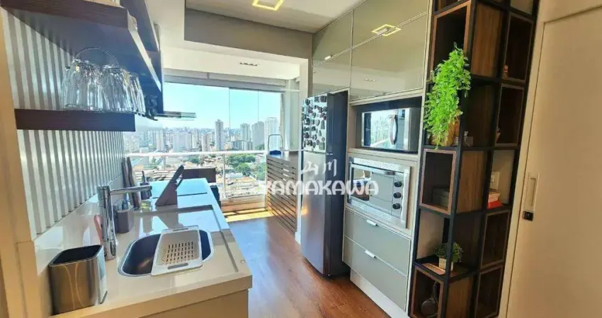 Apartamento com 1 dormitório à venda, 55 m² por r$ 750.000,00 - tatuapé - são paulo/sp