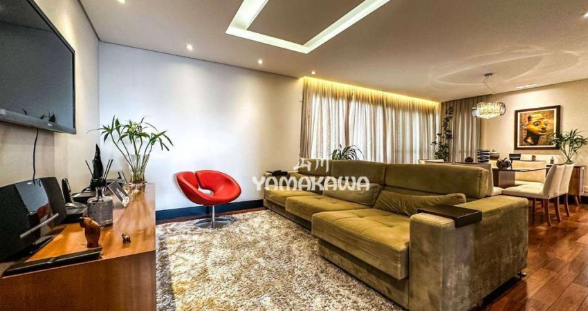 Apartamento com 3 dormitórios à venda, 220 m² por R$ 4.200.000,00 - Mooca - São Paulo/SP