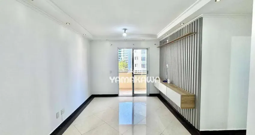 Apartamento com 3 dormitórios para alugar, 76 m² por R$ 4.605,00/mês - Jardim Anália Franco - São Paulo/SP