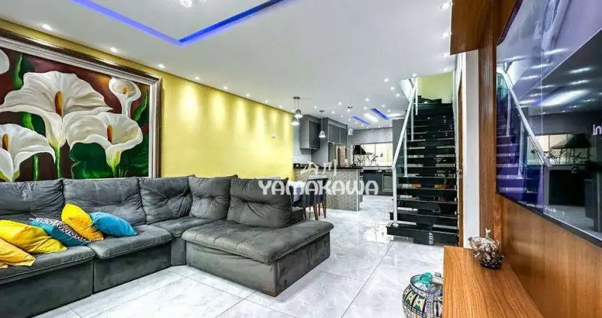Sobrado com 3 dormitórios à venda, 177 m² por R$ 875.000,00 - Cangaiba - São Paulo/SP