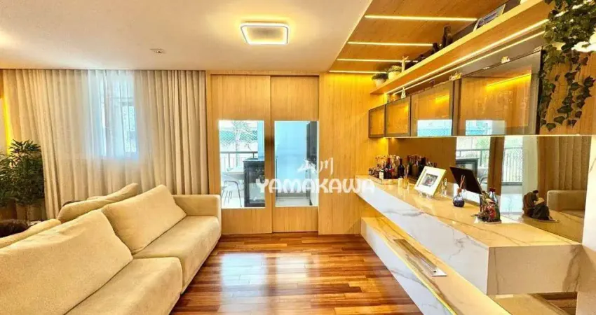 Apartamento com 3 dormitórios à venda, 115 m² por R$ 1.380.000,00 - Mooca - São Paulo/SP