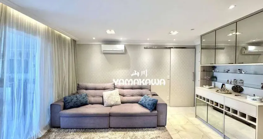 Apartamento com 3 dormitórios à venda, 123 m² por R$ 1.700.000,00 - Tatuapé - São Paulo/SP